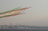 Aircraft show in La Marina Dbayeh